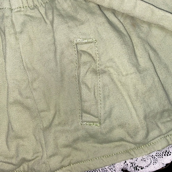 Nannette Kids 100% Cotton Girls Green & Pink Button Front Snaps Jacket Size 2T - Picture 4 of 7